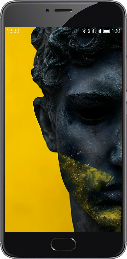 2D пластиковий чехол Статуя арт для Meizu M3 Note - 6330t-256 изображение 