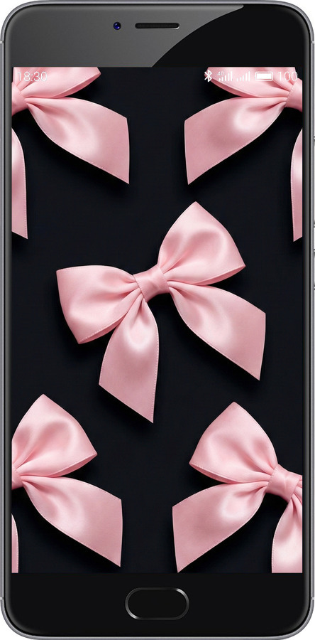2D пластиковый чехол Coquette Ribbons Dark Coquette для Meizu M3 Note - 6767t-256 изображение 