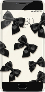 3D пластиковый матовый чехол Dark Coquette для Meizu M3 - 6765m-272 изображение 