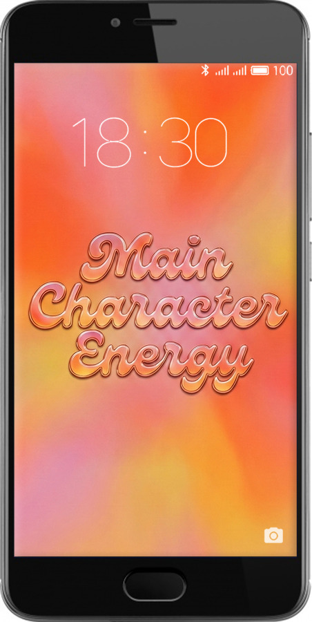 2D пластиковый чехол Aura Gradient Main Character Energy Aesthetic Y2K для Meizu M3s - 6783t-943 изображение 