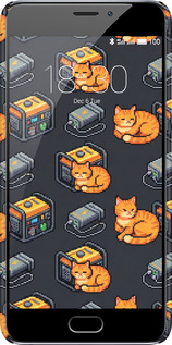 3D пластиковый матовый чехол Autonomous Zone для Meizu M5 Note - 6771m-447 изображение 