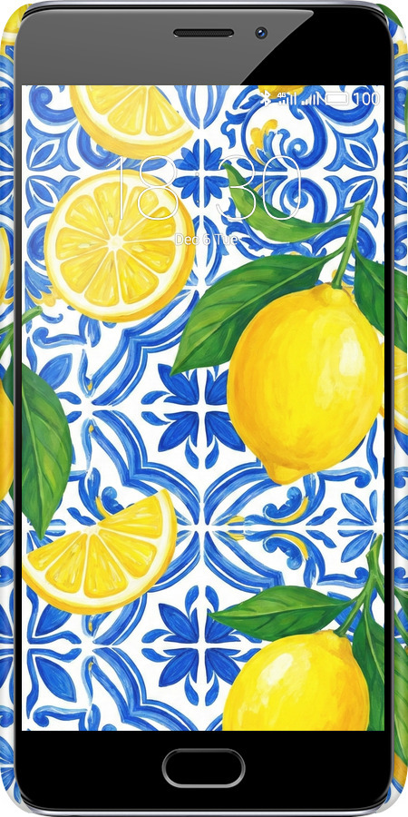 3D пластиковый матовый чехол Grocery Girl Italian Summer для Meizu M5 Note - 6766m-447 изображение 