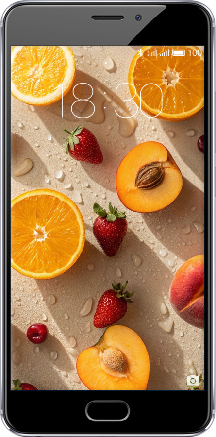 2D пластиковий чехол Фрукти 3 для Meizu M5 Note - 6703t-447 изображение 
