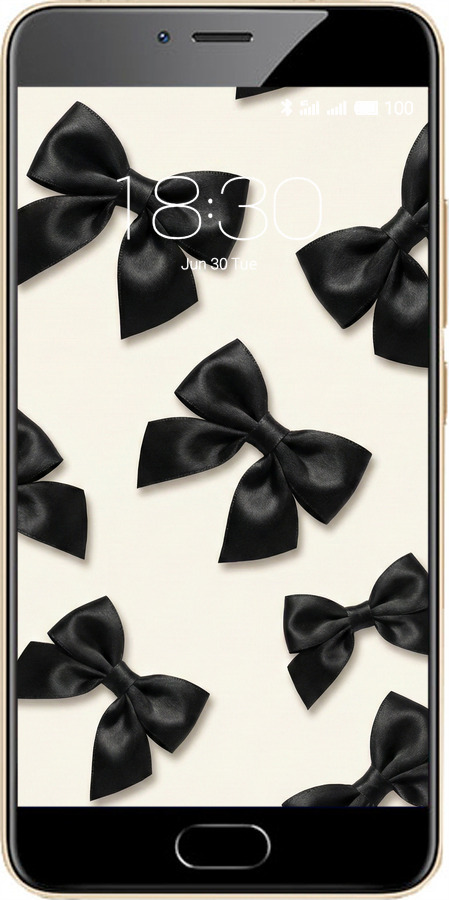 2D пластиковый чехол Dark Coquette для Meizu M5 - 6765t-420 изображение 