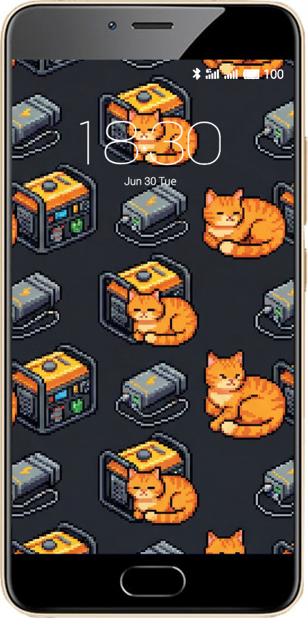 2D пластиковый чехол Autonomous Zone для Meizu M5 - 6771t-420 изображение 