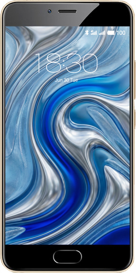 Силиконовый чехол Liquid Chrome для Meizu M5 - 6781u-420 изображение 