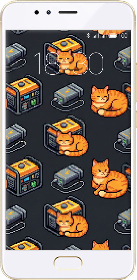 Силиконовый чехол Autonomous Zone для Meizu M5s - 6771u-776 изображение 