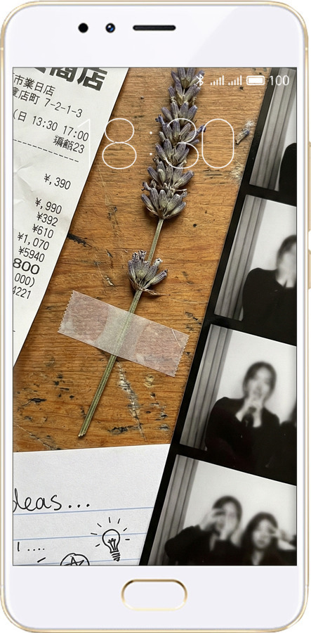 Силиконовый чехол Aesthetic Scrapbook Collage для Meizu M5s - 6773u-776 изображение 