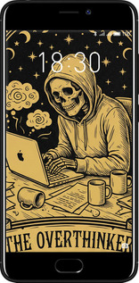 2D пластиковий чехол The Overthinker для Meizu M6 - 6774t-1349 изображение 