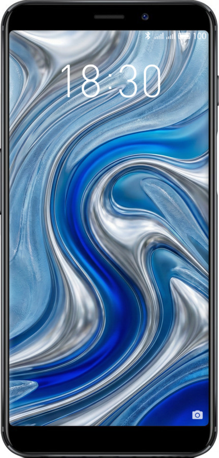 Силіконовий чехол Liquid Chrome для Meizu M6s - 6781u-1364 изображение 