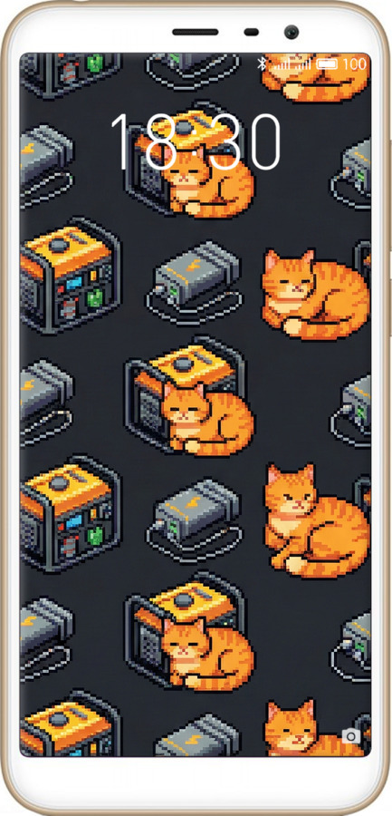 Силиконовый чехол Autonomous Zone для Meizu M6T - 6771u-1536 изображение 