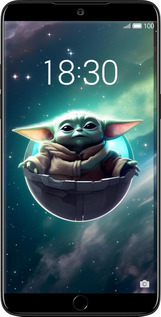 Силиконовый чехол Малышь йода для Meizu 15 - 6294u-1472 изображение 