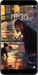 Силиконовый чехол Anime для Meizu 15 - 6609u-1472 изображение 