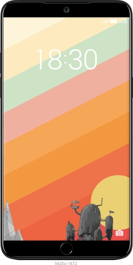 Силіконовий чехол № 5420 для Meizu 15 - 5420u-1472 изображение 