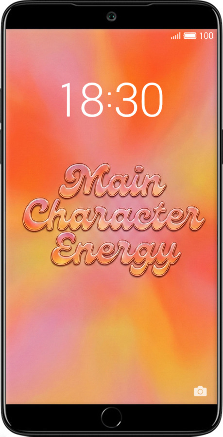 Силиконовый чехол Aura Gradient Main Character Energy Aesthetic Y2K для Meizu 15 - 6783u-1472 изображение 