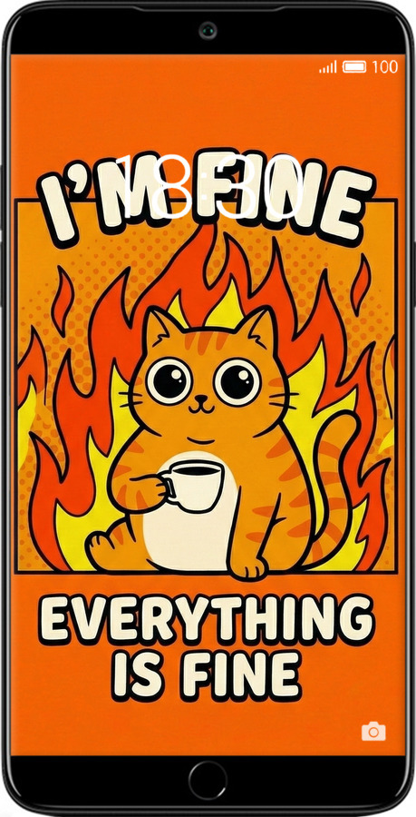 Силіконовий чехол Funny Cat для Meizu 15 - 6786u-1472 изображение 