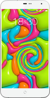 Силиконовый чехол Y2K Jelly Dream для Meizu MX3 - 6780u-310 изображение 