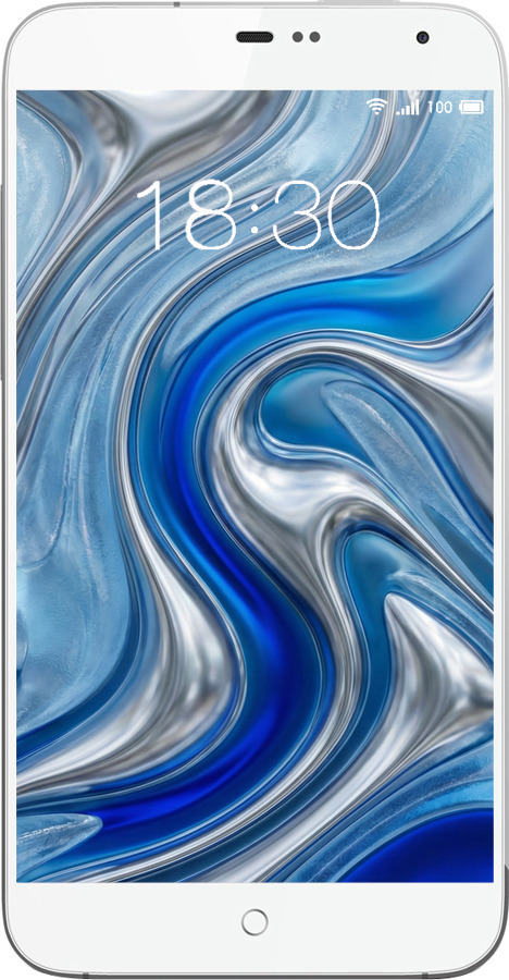 Силиконовый чехол Liquid Chrome для Meizu MX3 - 6781u-310 изображение 