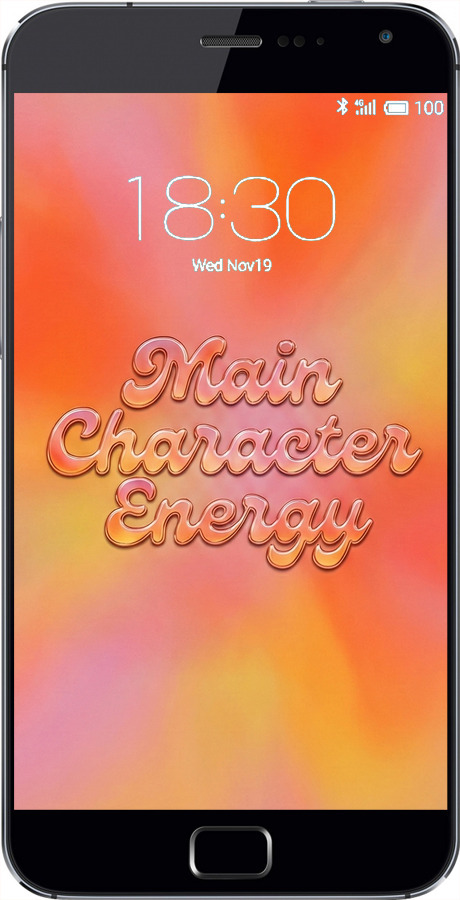 Силиконовый чехол Aura Gradient Main Character Energy Aesthetic Y2K для Meizu MX4 PRO - 6783u-132 изображение 