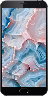 2D пластиковый чехол Мрамор для Meizu MX5 - 6306t-105 изображение 