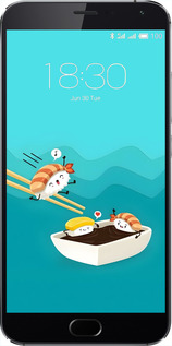 2D пластиковий чехол Суші для Meizu MX5 - 6354t-105 изображение 