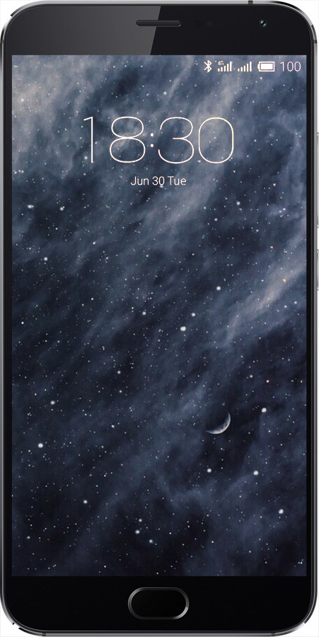 2D пластиковый чехол Голубые облака, Голубая луна для Meizu MX5 - 6398t-105 изображение 