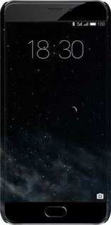 3D пластиковый матовый чехол Ночное небо для Meizu MX6 - 6451m-259 изображение 