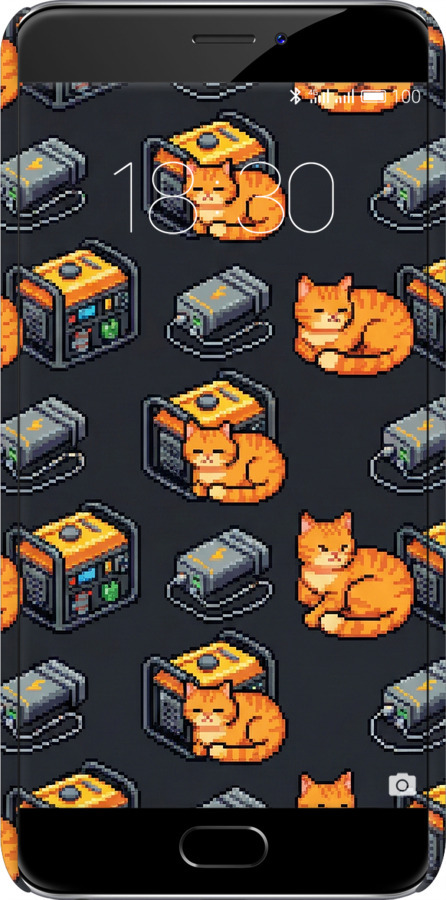 3D пластиковый матовый чехол Autonomous Zone для Meizu MX6 - 6771m-259 изображение 