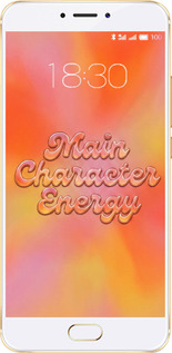 2D пластиковий чехол Aura Gradient Main Character Energy Aesthetic Y2K для Meizu MX6 - 6783t-259 изображение 