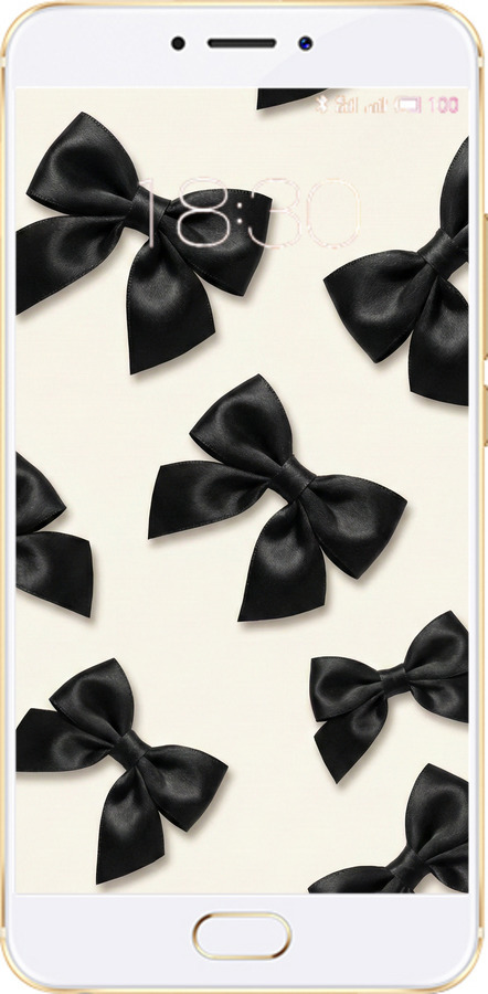 2D пластиковый чехол Dark Coquette для Meizu MX6 - 6765t-259 изображение 