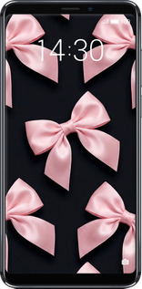 Силиконовый чехол Coquette Ribbons Dark Coquette для Meizu Note 8 - 6767u-1610 изображение 