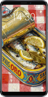 Силиконовый чехол Vintage Sardine Tin Phone для Meizu Note 8 - 6772u-1610 изображение 