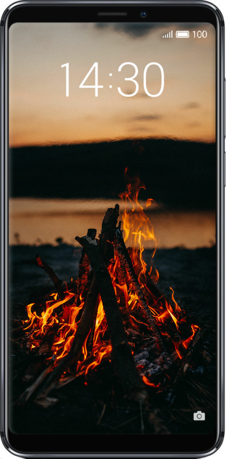 Силіконовий чехол Вогонь для Meizu Note 8 - 6021u-1610 изображение 
