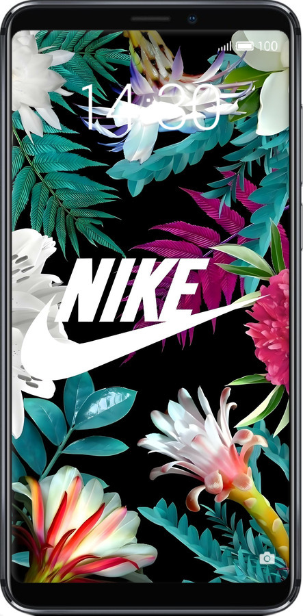 Силиконовый чехол Nike для Meizu Note 8 - 6378u-1610 изображение 