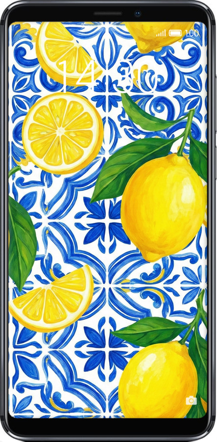 Силіконовий чехол Grocery Girl Italian Summer для Meizu Note 8 - 6766u-1610 изображение 