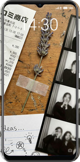 3D пластиковый матовый чехол Aesthetic Scrapbook Collage для Meizu Note 9 - 6773m-1689 изображение 