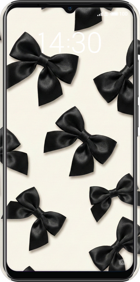 3D пластиковий матовий чехол Dark Coquette для Meizu Note 9 - 6765m-1689 изображение 