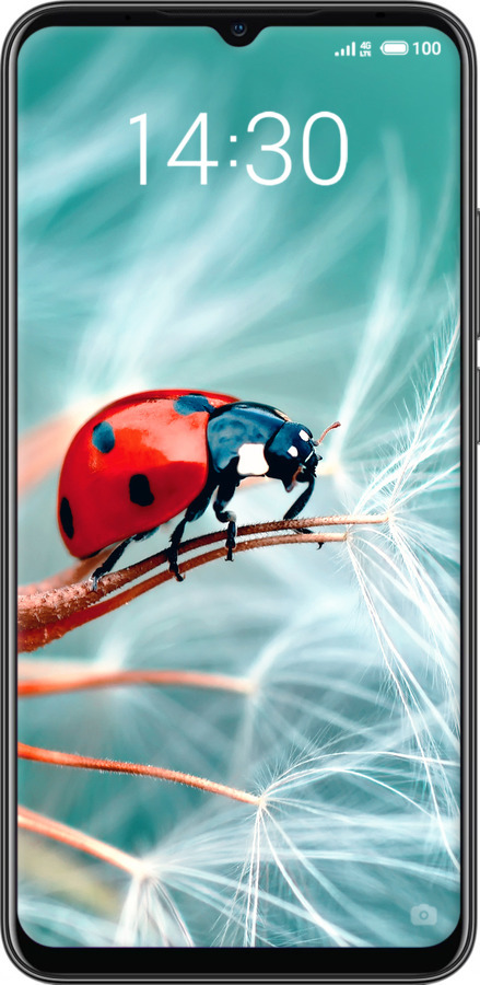 Силиконовый чехол Божья коровка для Meizu Note 9 - 6049u-1689 изображение 