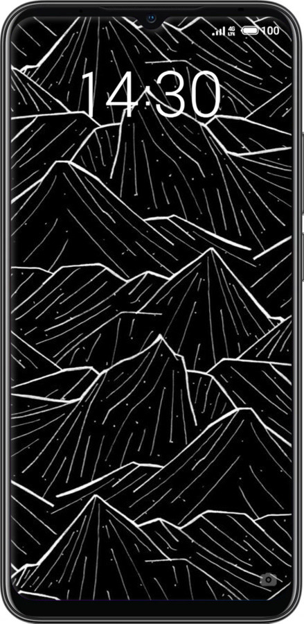 2D пластиковый чехол С изображением Темных гор для Meizu Note 9 - 6489t-1689 изображение 