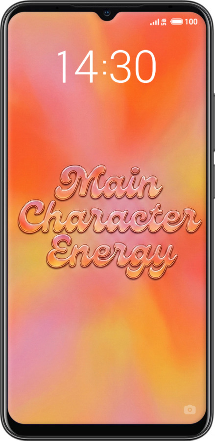 2D пластиковий чехол Aura Gradient Main Character Energy Aesthetic Y2K для Meizu Note 9 - 6783t-1689 изображение 