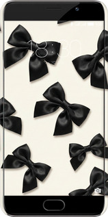 3D пластиковый матовый чехол Dark Coquette для Meizu Pro 6 Plus - 6765m-678 изображение 