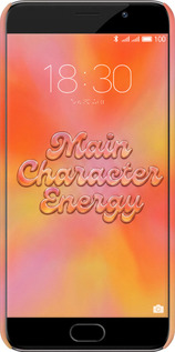 3D пластиковый матовый чехол Aura Gradient Main Character Energy Aesthetic Y2K для Meizu Pro 6 Plus - 6783m-678 изображение 