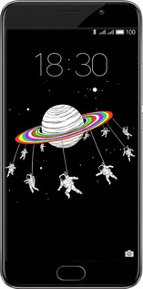 Силіконовий чехол Місячна карусель для Meizu Pro 6 Plus - 4136u-678 изображение 