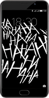 Силіконовий чехол joker hahaha для Meizu Pro 6 Plus - 4509u-678 изображение 