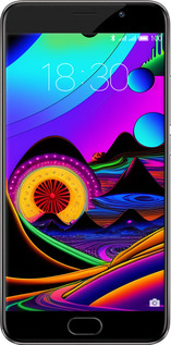 Силиконовый чехол Абстракция v3 для Meizu Pro 6 Plus - 5620u-678 изображение 