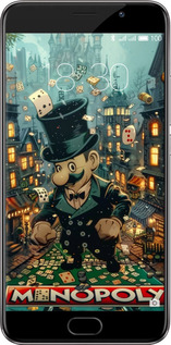 Силіконовий чехол Казковий Monopoly для Meizu Pro 6 Plus - 6086u-678 изображение 