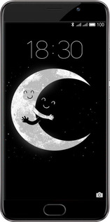 Силиконовый чехол Лунные объятия для Meizu Pro 6 Plus - 6508u-678 изображение 