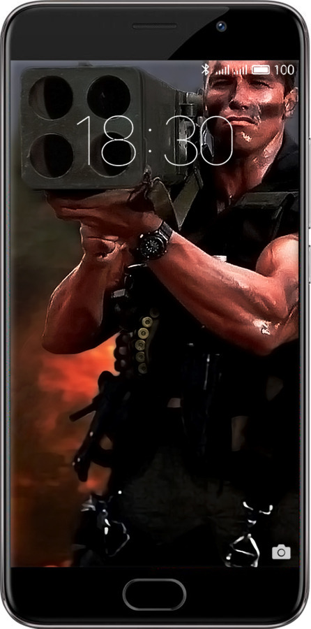 Силіконовий чехол Базука для Meizu Pro 6 Plus - 4564u-678 изображение 