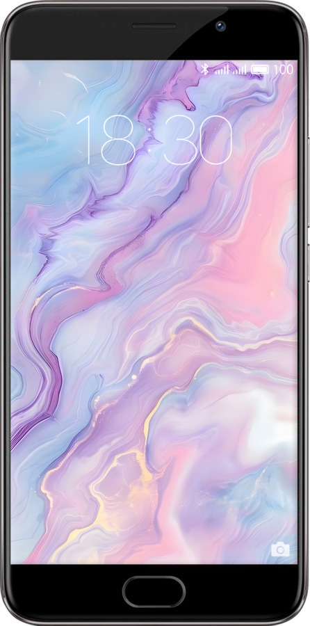 Силіконовий чехол Нежный мрамор для Meizu Pro 6 Plus - 6310u-678 изображение 