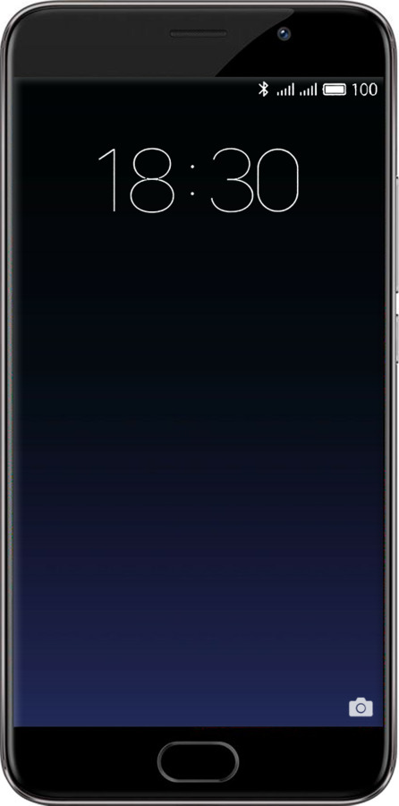 Силіконовий чехол Градієнт у темно-синьому стилі для Meizu Pro 6 Plus - 6542u-678 изображение 